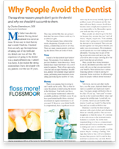 Why People Avoid The Dentist By Charles Greenebaum